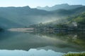 Lake Reflecion in Summer Morning Royalty Free Stock Photo